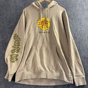 Ed Sheeran Mathematics Tour Size XXLarge  Sweatshirt Merch Beige Floral Cartoon